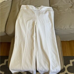 banana republic white business pants